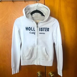 Hollister Sherpa Lined Hoodie